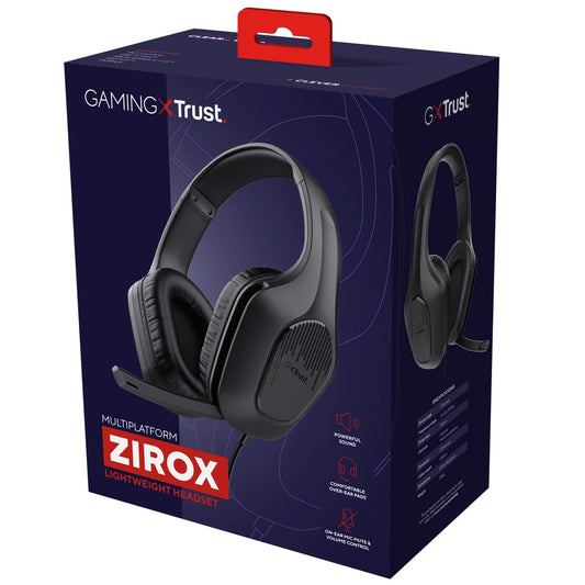 GXT 415 Zirox Gamingheadset Svart