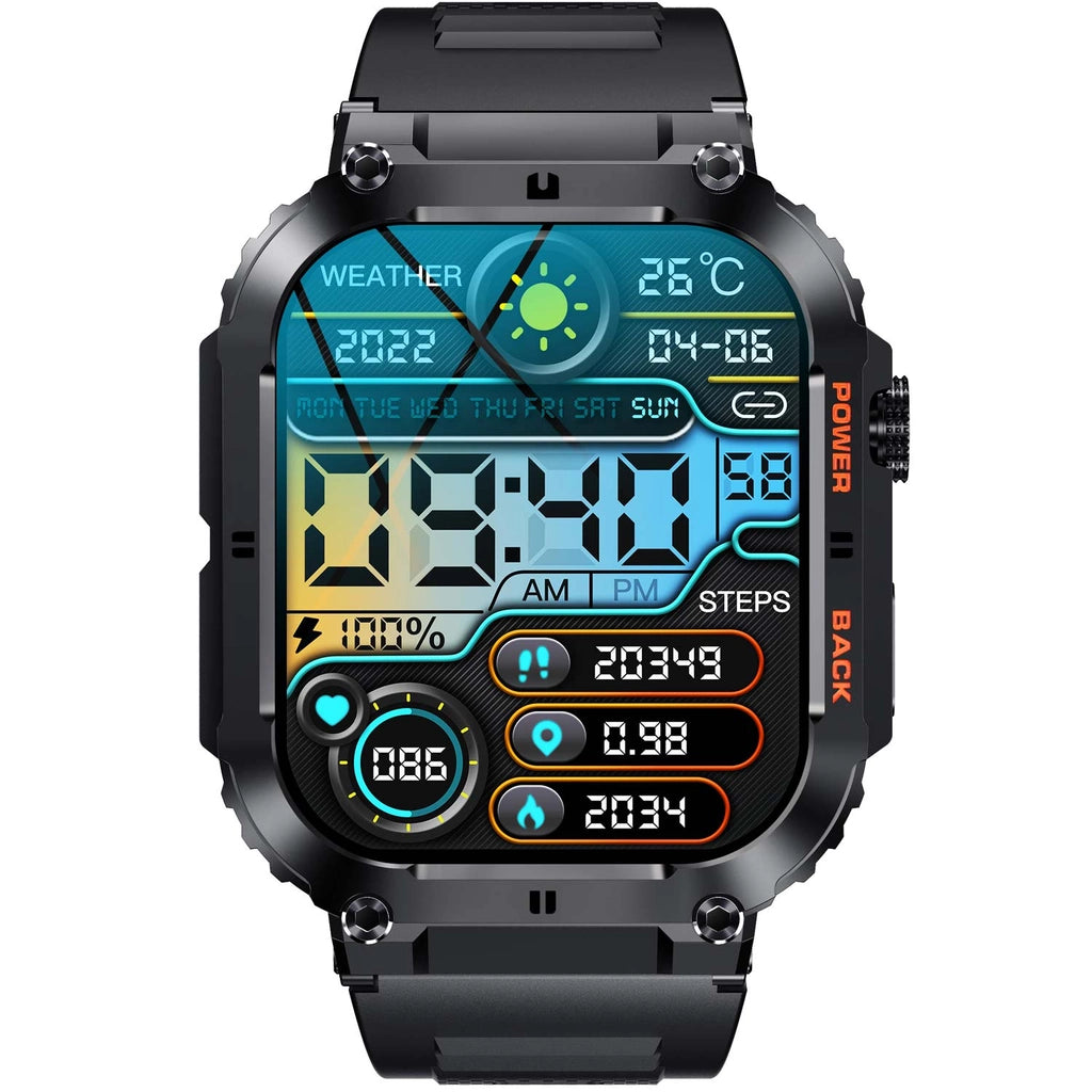 SmartWatch Bluetooth SWC-191B Svart