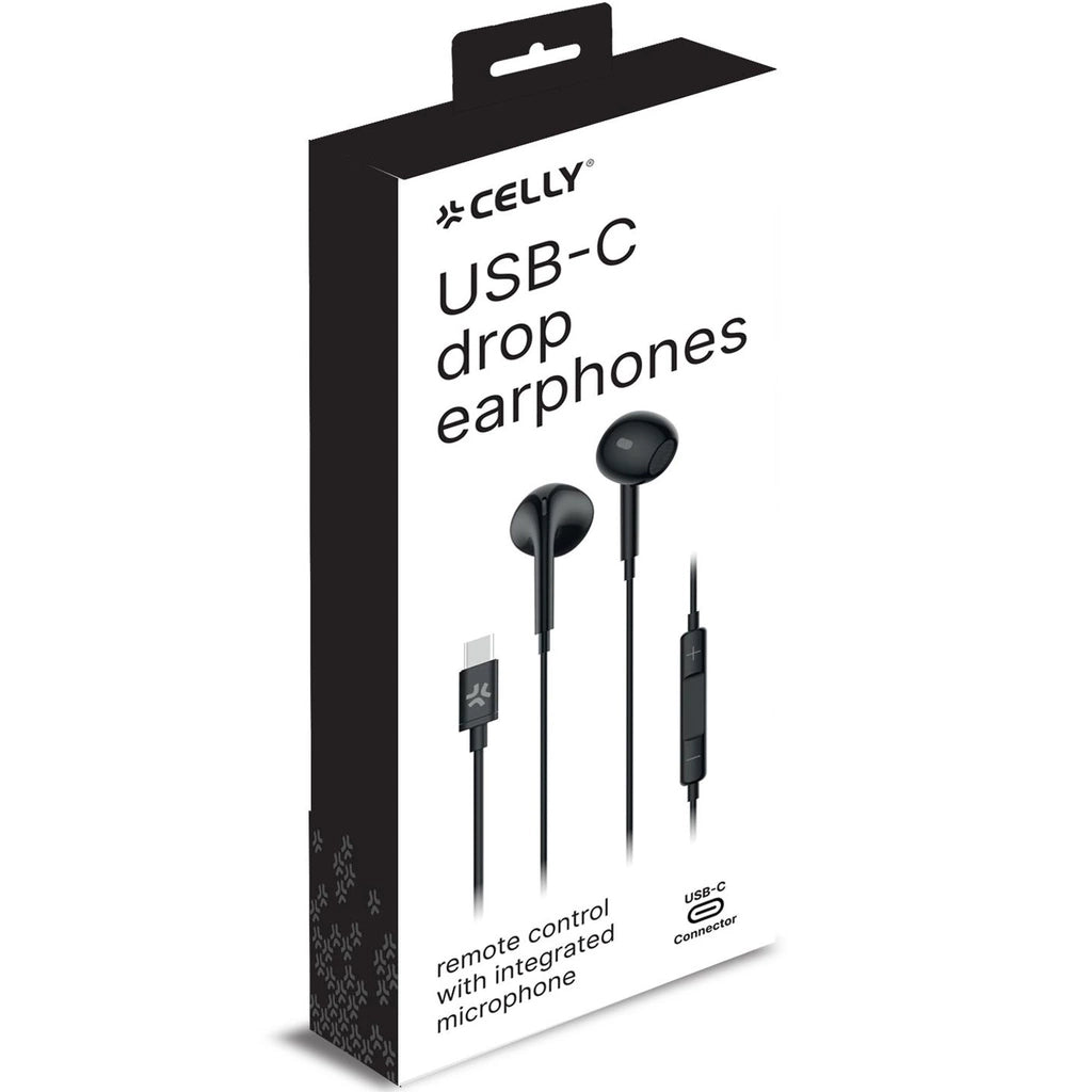 Hörlurar Earpods Kabel USB-C UP1300 Svart